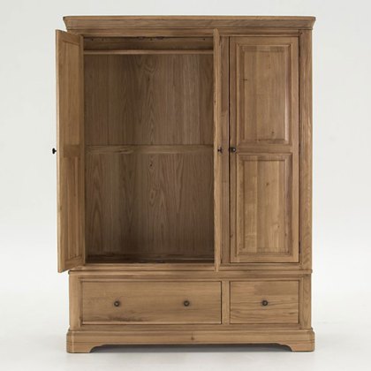Carmen Bedroom Wardrobe 3 Door/2 Drawer