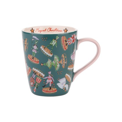 Cath Kidston Nutcracker Teal Stanley Mug Cath Kidston Nutcracker Teal Stanley Mug