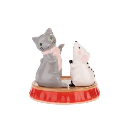 Cath Kidston Cat & Mouse Salt & Pepper Pot Set Cath Kidston Cat & Mouse Salt & Pepper Pot Set