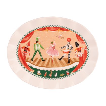 Cath Kidston Nutcracker Oval Platter Cath Kidston Nutcracker Oval Platter