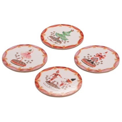 Cath Kidston Nutcracker Set Of 4 Placemats & Coasters Cath Kidston Nutcracker Set Of 4 Placemats & Coasters