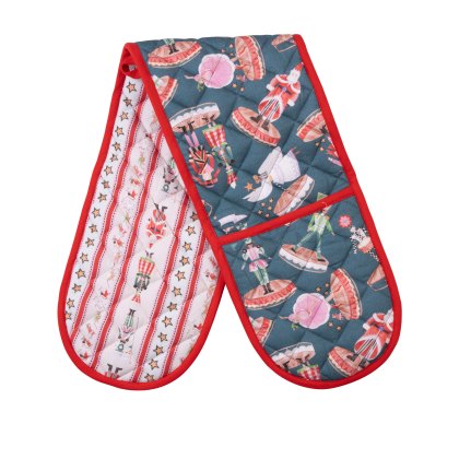 Cath Kidston Nutcracker Double Oven Glove Cath Kidston Nutcracker Double Oven Glove