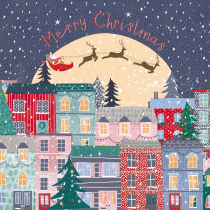 Paper House Over the Roof Tops Pack of 6 Cards Paper House Over the Roof Tops Pack of 6 Cards