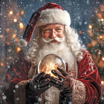 Paper House Santa's Magic Pack of 6 Cards Paper House Santa's Magic Pack of 6 Cards