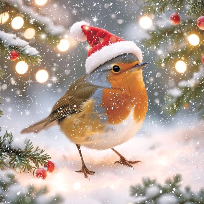 Paper House Robin Pack of 6 Cards Paper House Robin Pack of 6 Cards