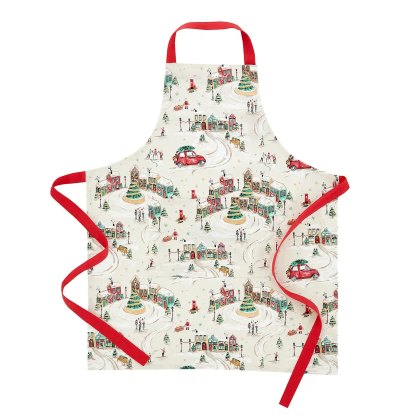 Catherine Lansfield Christmas Town Apron Catherine Lansfield Christmas Town Apron