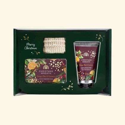 The English Soap Company Christmas Wreath Gift Set