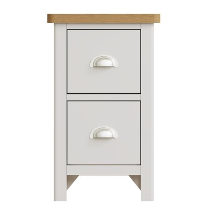 Hastings Editions Small Bedside Cabinet in Stone Hastings Editions Small Bedside Cabinet in Stone