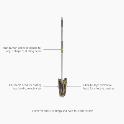 Joseph Joseph Cleantech Adjustable Floor Duster