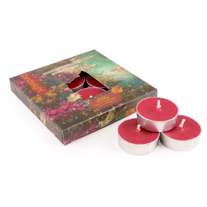 Candlelight River Blossom Tealights Set Of 9 Candlelight River Blossom Tealights Set Of 9