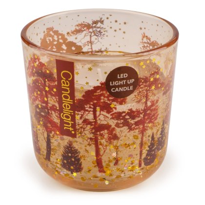 Candlelight Mistletoe Woodland LED Candle Candlelight Mistletoe Woodland LED Candle