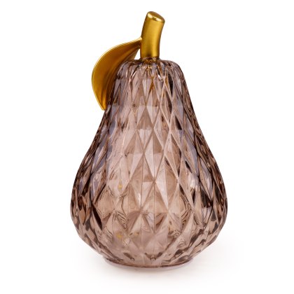 Candlelight LED Amber Pear Candlelight LED Amber Pear