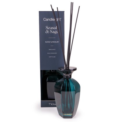 Candlelight Hexagonal 750Ml Seasalt & Sage Reed Diffuser Candlelight Hexagonal 750Ml Seasalt & Sage Reed Diffuser