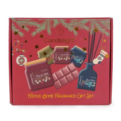 Candlelight Christmas Candle Gift Set Candlelight Christmas Candle Gift Set