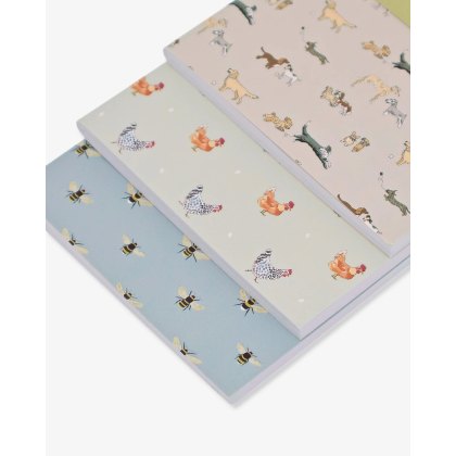 Sophie Allport Set of 3 A6 Notebook Set