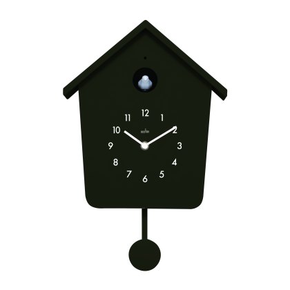 Acctim Casper Lighted Cuckoo Clock Black