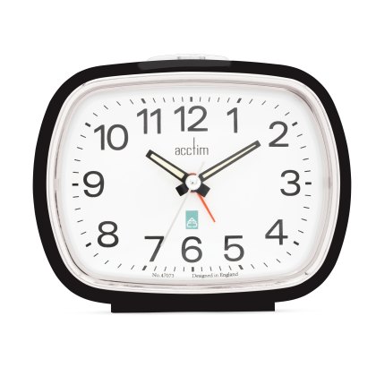 Acctim Camille Alarm Clock Black Acctim Camille Alarm Clock Black