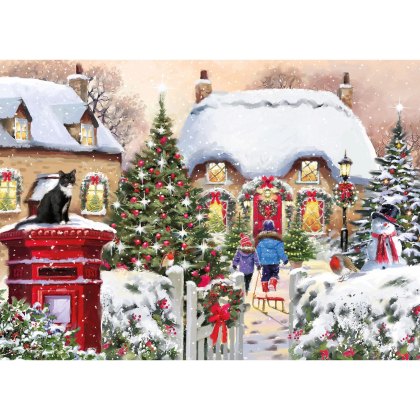 Otter House Holly Cottage 1000 Piece Puzzle