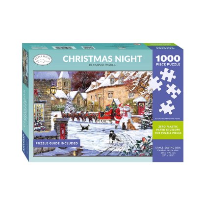 Otter House Christmas Night - Sue Ryder 1000 Piece Puzzle