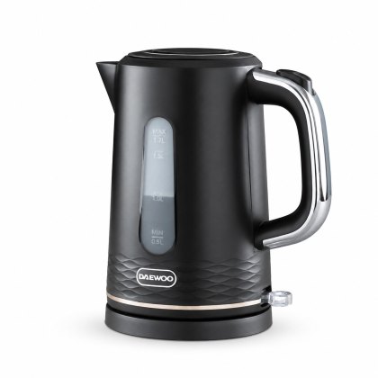 Daewoo Tessera Black 1.7L Kettle Daewoo Tessera Black 1.7L Kettle