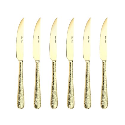 Arthur Price Avalon Champagne 6 Steak Knives