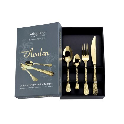 Arthur Price Avalon Champagne 16 Piece Cutlery Set Arthur Price Avalon Champagne 16 Piece Cutlery Set