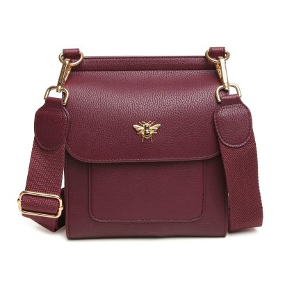 Alice Wheeler Bloomsbury Cross Body Bag Berry Alice Wheeler Bloomsbury Cross Body Bag Berry