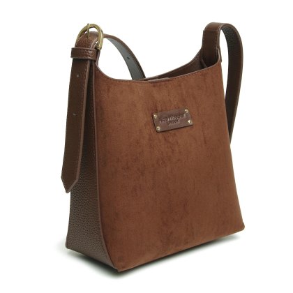 Alice Wheeler Kensington Mini Hobo Suede Bag Chocolate Alice Wheeler Kensington Mini Hobo Suede Bag Chocolate