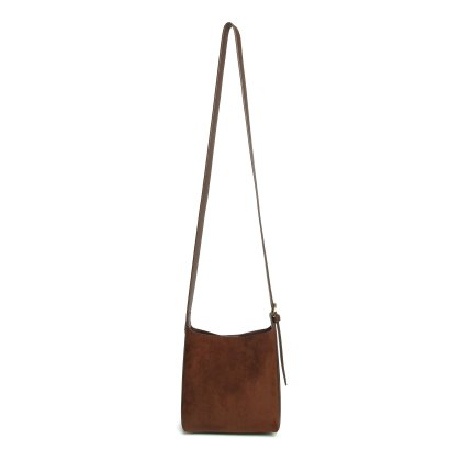 Alice Wheeler Kensington Mini Hobo Suede Bag Chocolate Alice Wheeler Kensington Mini Hobo Suede Bag Chocolate