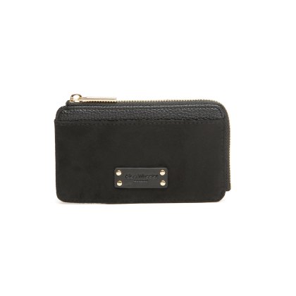 Alice Wheeler Kensington Suede Purse Black