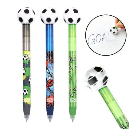 Action World Erasable Gel Pen Football Action World Erasable Gel Pen Football