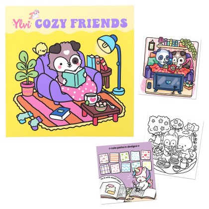 Ylvi COZY Friends Colouring Book Ylvi COZY Friends Colouring Book