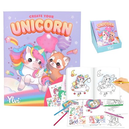 Ylvi Create Your Unicorn Colouring Book Ylvi Create Your Unicorn Colouring Book