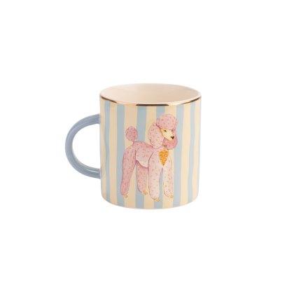 Yvonne Ellen Organic Pink Dog Mug