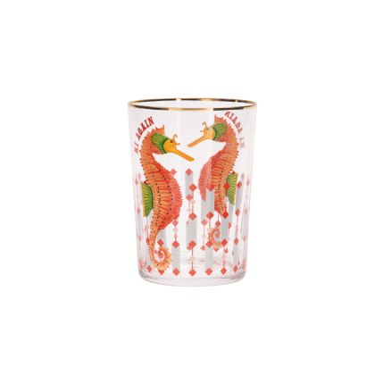 Yvonne Ellen Hi Ball Glass Sea Horse Yvonne Ellen Hi Ball Glass Sea Horse