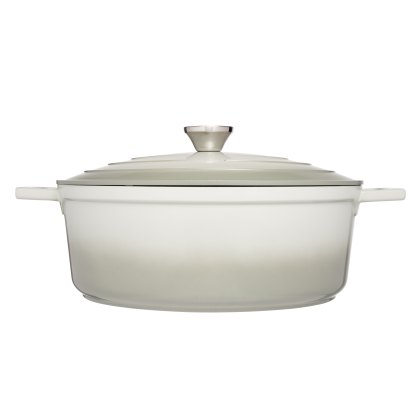 Mary Berry At Home 32cm Cast Aluminium Oval Casserole Mary Berry At Home 32cm Cast Aluminium Oval Casserole