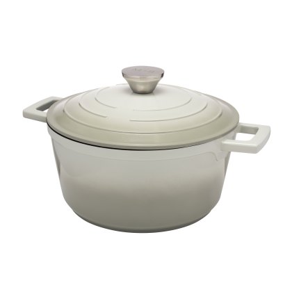 Mary Berry At Home 24cm Cast Aluminium Round Casserole Mary Berry At Home 24cm Cast Aluminium Round Casserole
