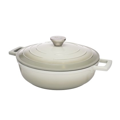 Mary Berry At Home 28cm Cast Aluminium Shallow Casserole Mary Berry At Home 28cm Cast Aluminium Shallow Casserole