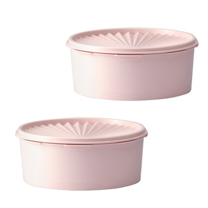 Tupperware Heritage Canister Set of 2 Tupperware Heritage Canister Set of 2