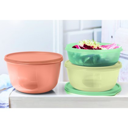 Tupperware Modular Bowl Set of 3 Tupperware Modular Bowl Set of 3