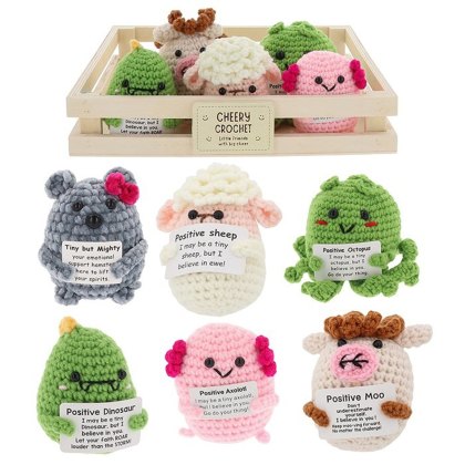 Shudehill Cheery Crochet Critter Assorted Designs