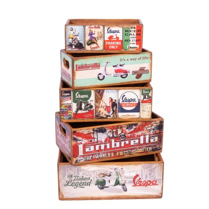 Quirky Barn Lambretta Nesting Box Quirky Barn Lambretta Nesting Box