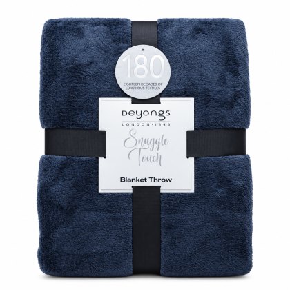 Deyongs Snuggle Touch Extra Large Throw Carbon Deyongs Snuggle Touch Extra Large Throw Carbon