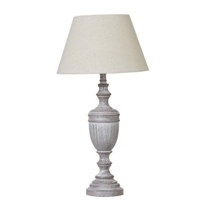 Hill Interiors Nola Urn Table Lamp With Linen Shade Hill Interiors Nola Urn Table Lamp With Linen Shade