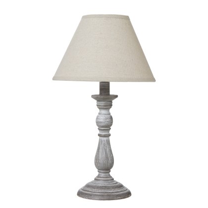 Hill Interiors Augusta Column Table Lamp With Linen Shade Hill Interiors Augusta Column Table Lamp With Linen Shade