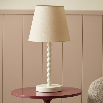 Pacific Sophia Putty Metal Bobble Table Lamp