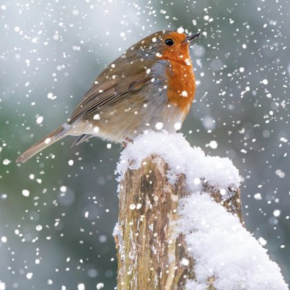 Otter House Photographic Robin Xmas Cards Bumper Box Otter House Photographic Robin Xmas Cards Bumper Box