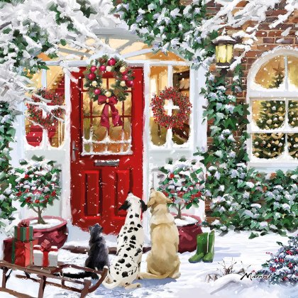 Otter House It's Warm Inside Xmas Cards Bumper Box Otter House It's Warm Inside Xmas Cards Bumper Box