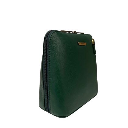 Nova Leathers Bottle Green Small Dome Bag Nova Leathers Bottle Green Small Dome Bag