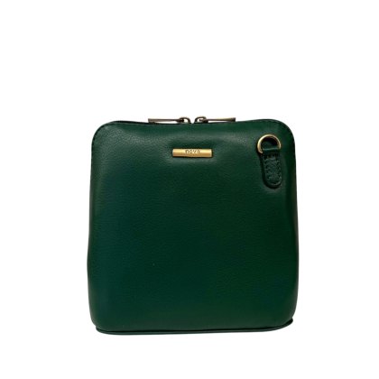 Nova Leathers Bottle Green Small Dome Bag Nova Leathers Bottle Green Small Dome Bag